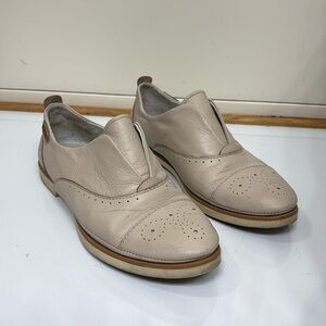 Pikolinos Slip On Leather Oxford Shoes - 36